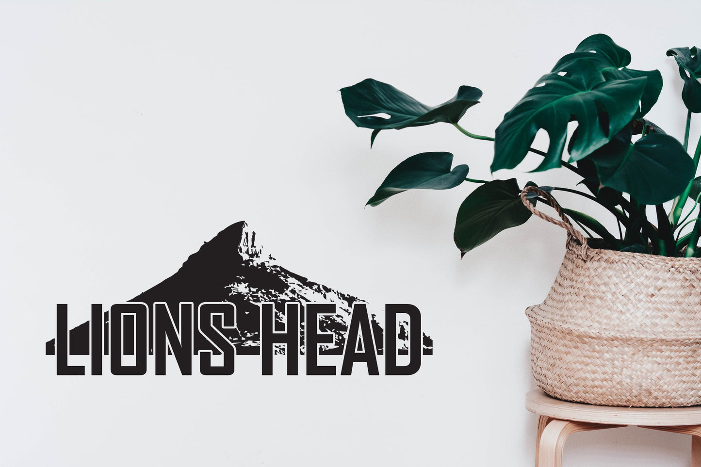 Lions Head Bakkie, Wall, Kitchen, Lounge, Bathroom Cape Town Western Cape Vinyl Decal Sticker Decor