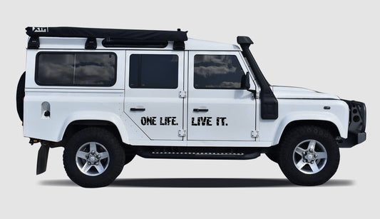 One Live Live It Rover Defender 90 110 Decal Sticker Graphics Kit SA