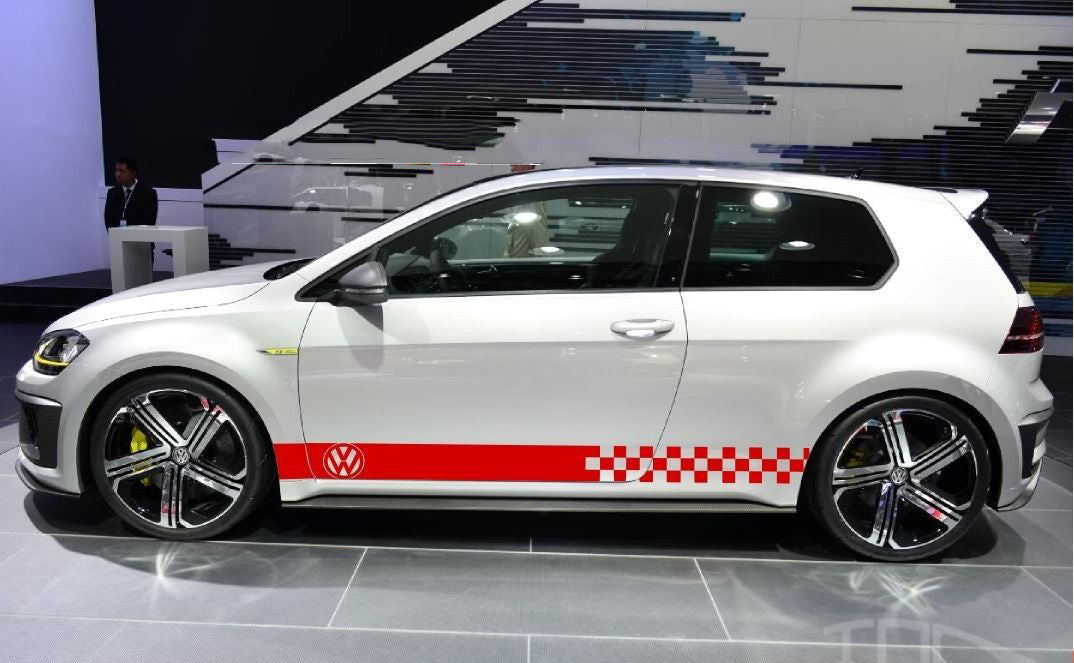 VW Volkswagen Polo Accessories Racing Stripe Vinyl Decal Sticker SA