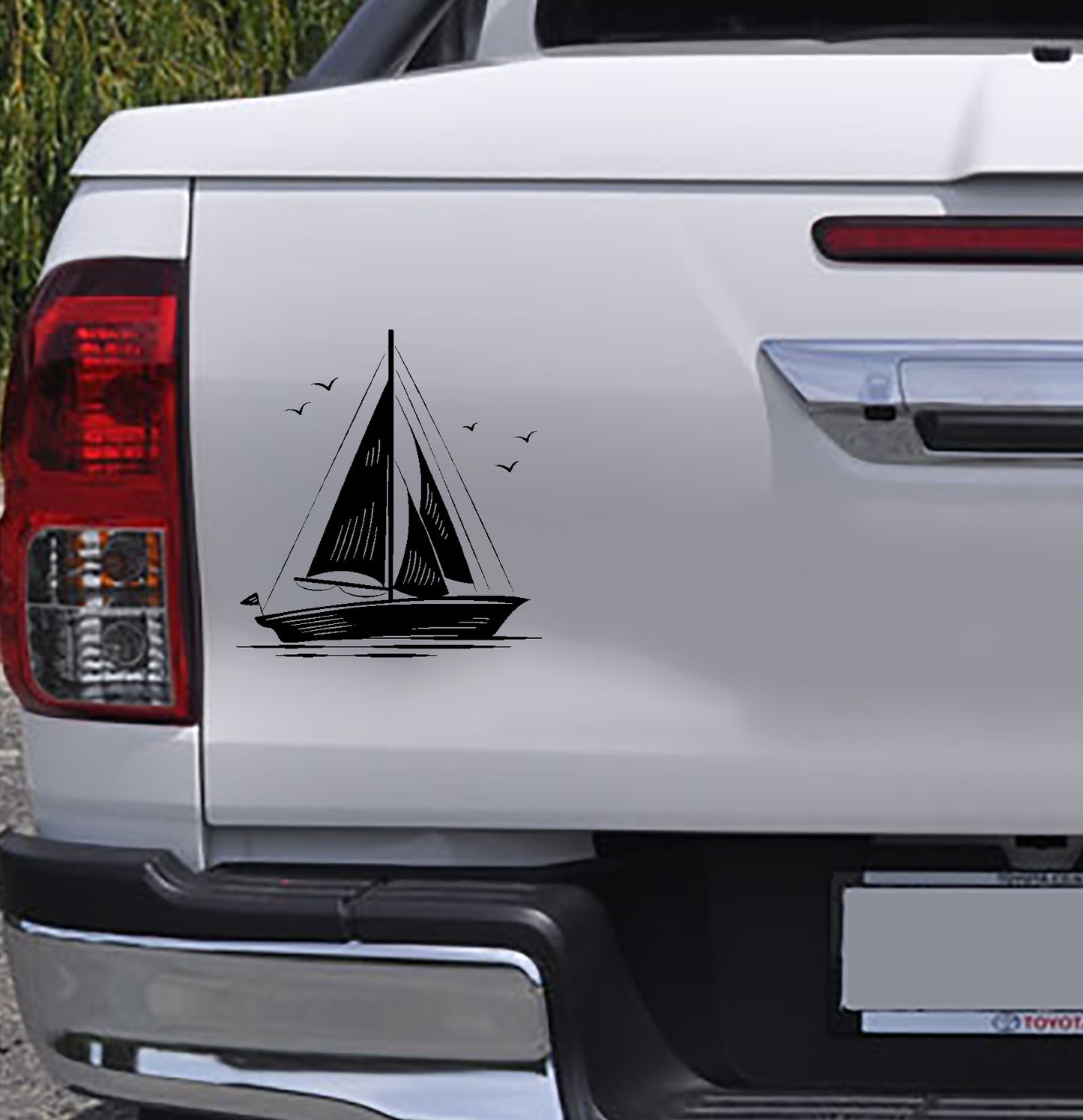 New Zealand Auckland Sailboat Vinyl Decal Sticker