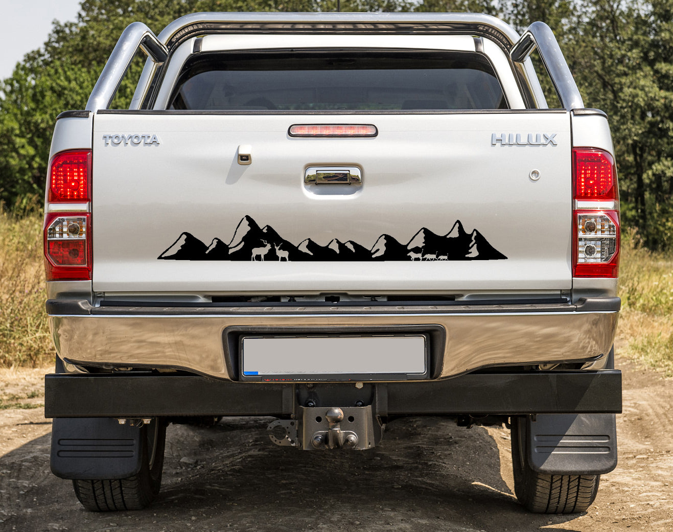 South African Mountains | Kudus | Warthog | Toyota Hilux | Ford Ranger | Vinyl Decal Sticker