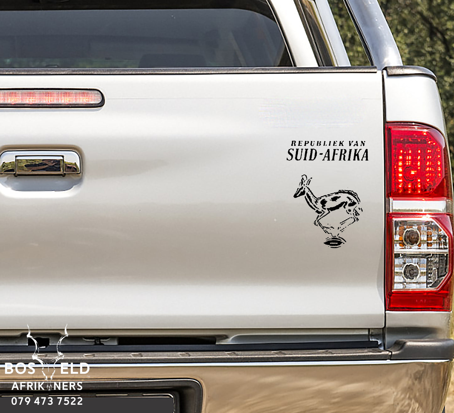 Republiek van Suid Afrika Rugby Sprinbok Stamp Seel, 1889 - 1964 Stamp