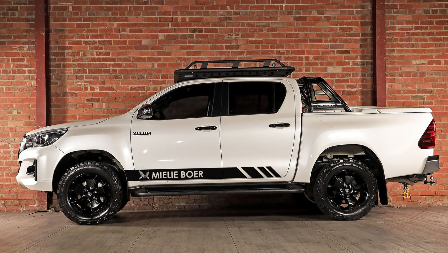 Mielie Boer Toyota Hilux Bakkie Vinyl Sticker Graphics Kit SA