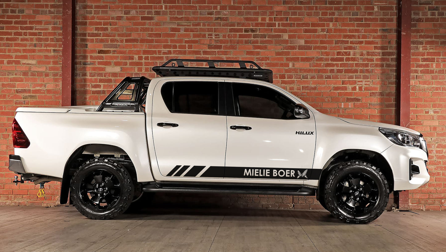 Mielie Boer Toyota Hilux Bakkie Vinyl Sticker Graphics Kit SA