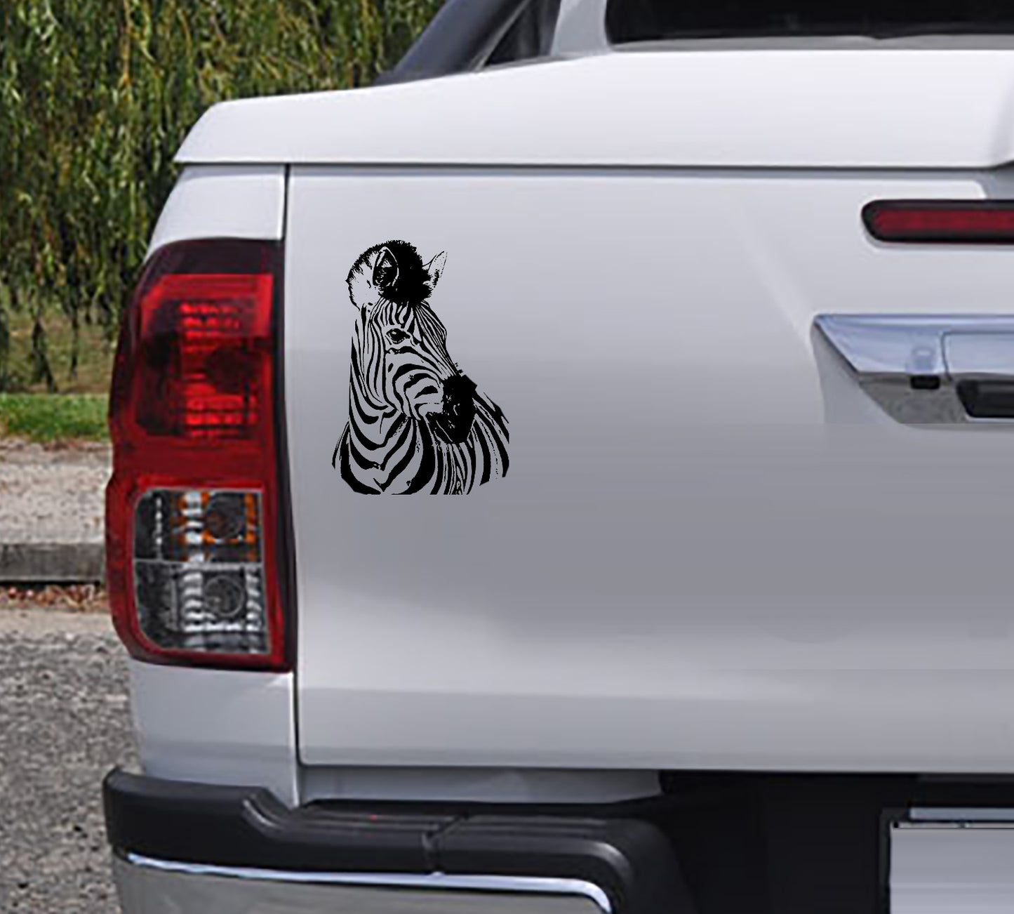 Zebra Vinyl Decal Sticker