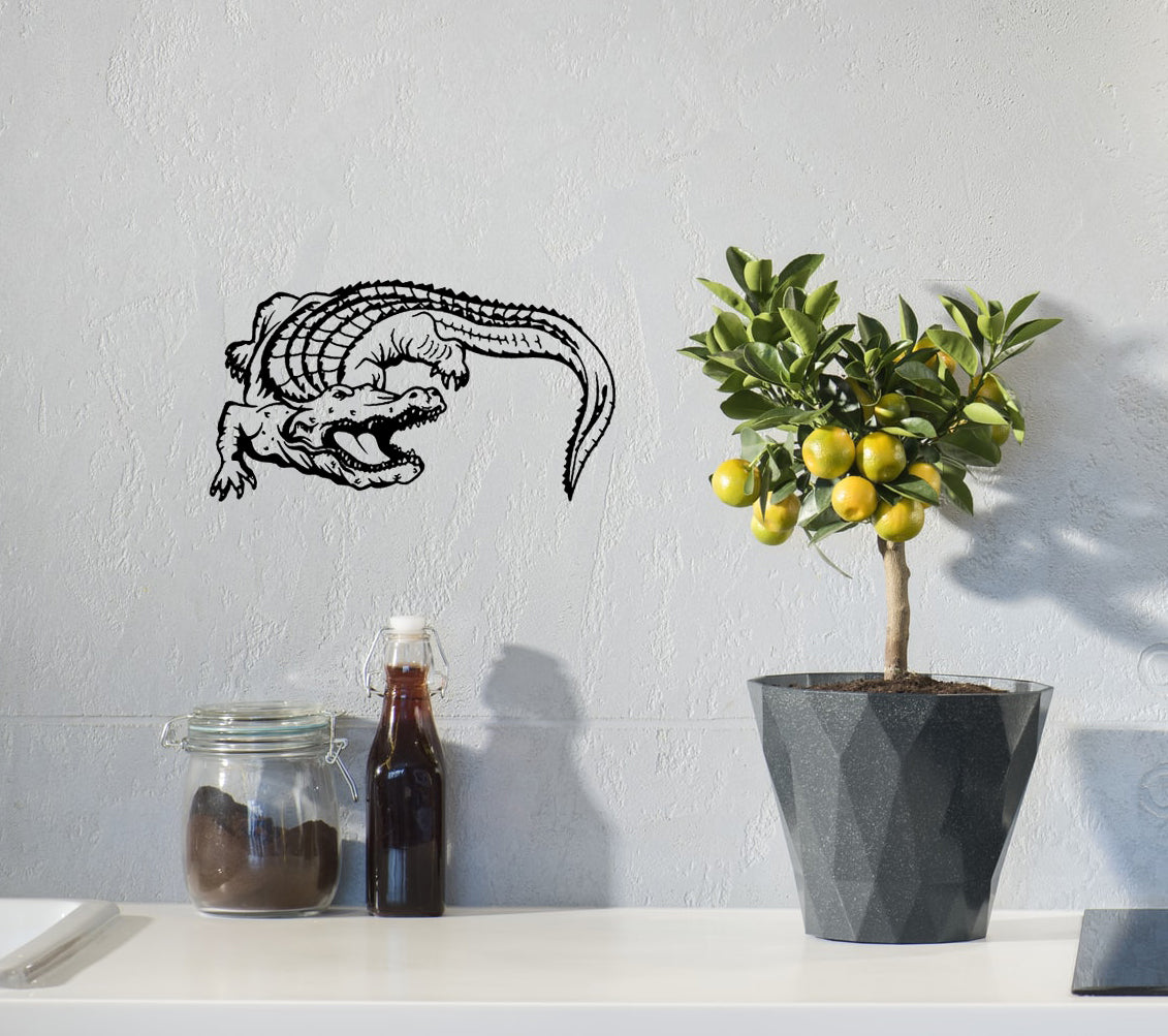 African Crocodile Krokedil Bakkie Car Vinyl Decal Sticker Kit SA