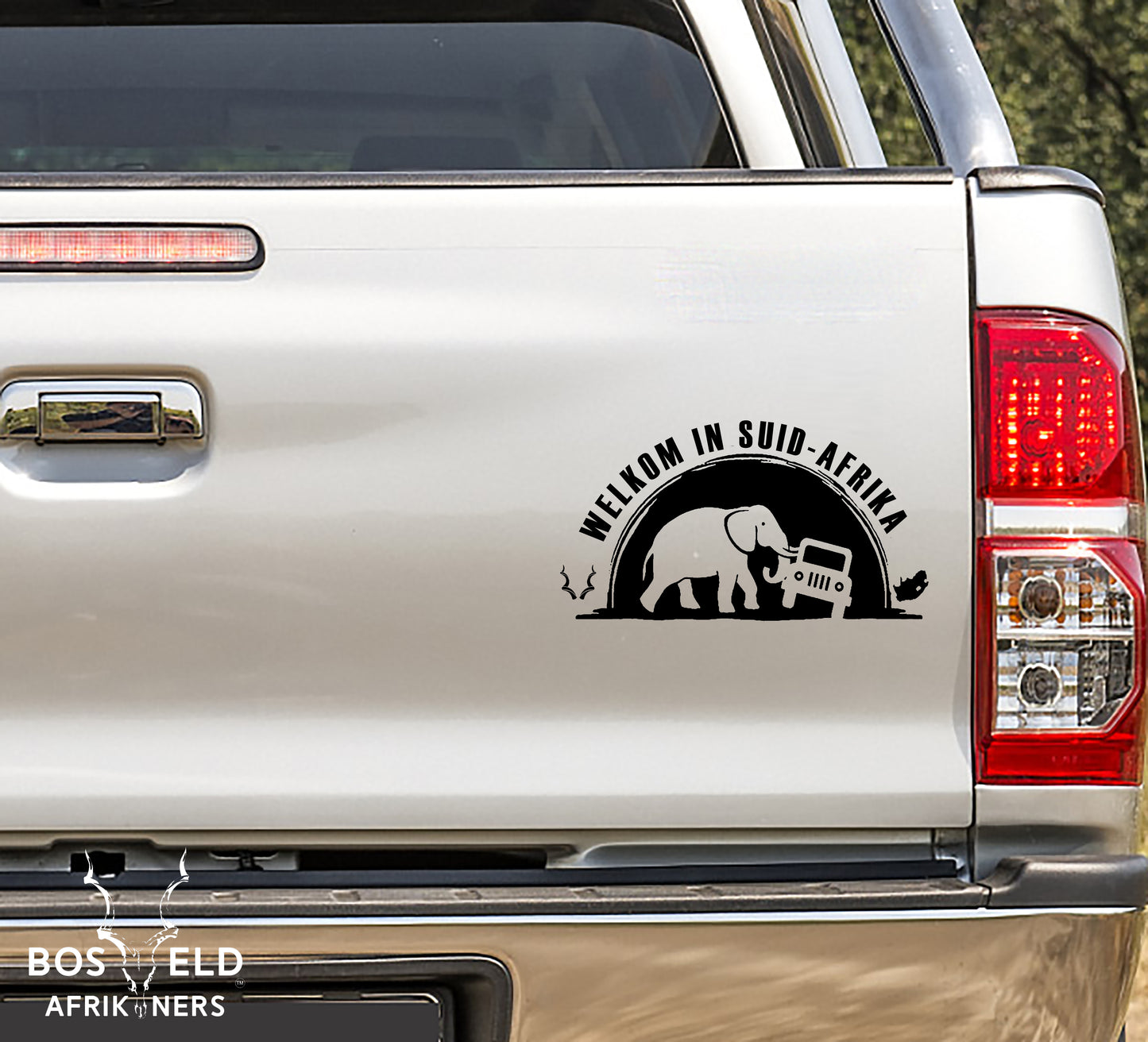 Welkom In Suid-Afrika African Wildlife Safari Vinyl Decal Sticker