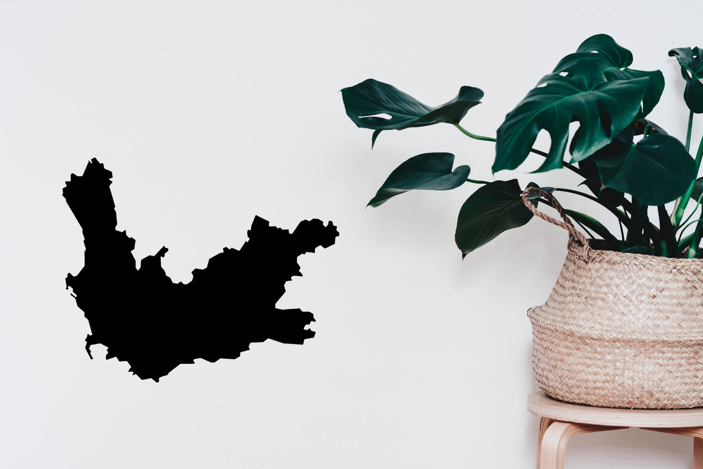 Western Cape Map Wes-Kaap Kaart Bakkie, Wall, Kitchen, Lounge, Bathroom Cape Town Vinyl Decal Sticker Decor