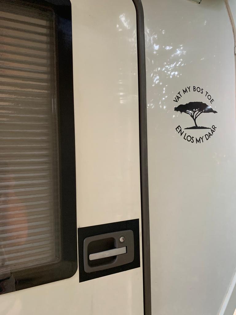 Vat my bos toe en los my daar boom Vinyl Decal Sticker