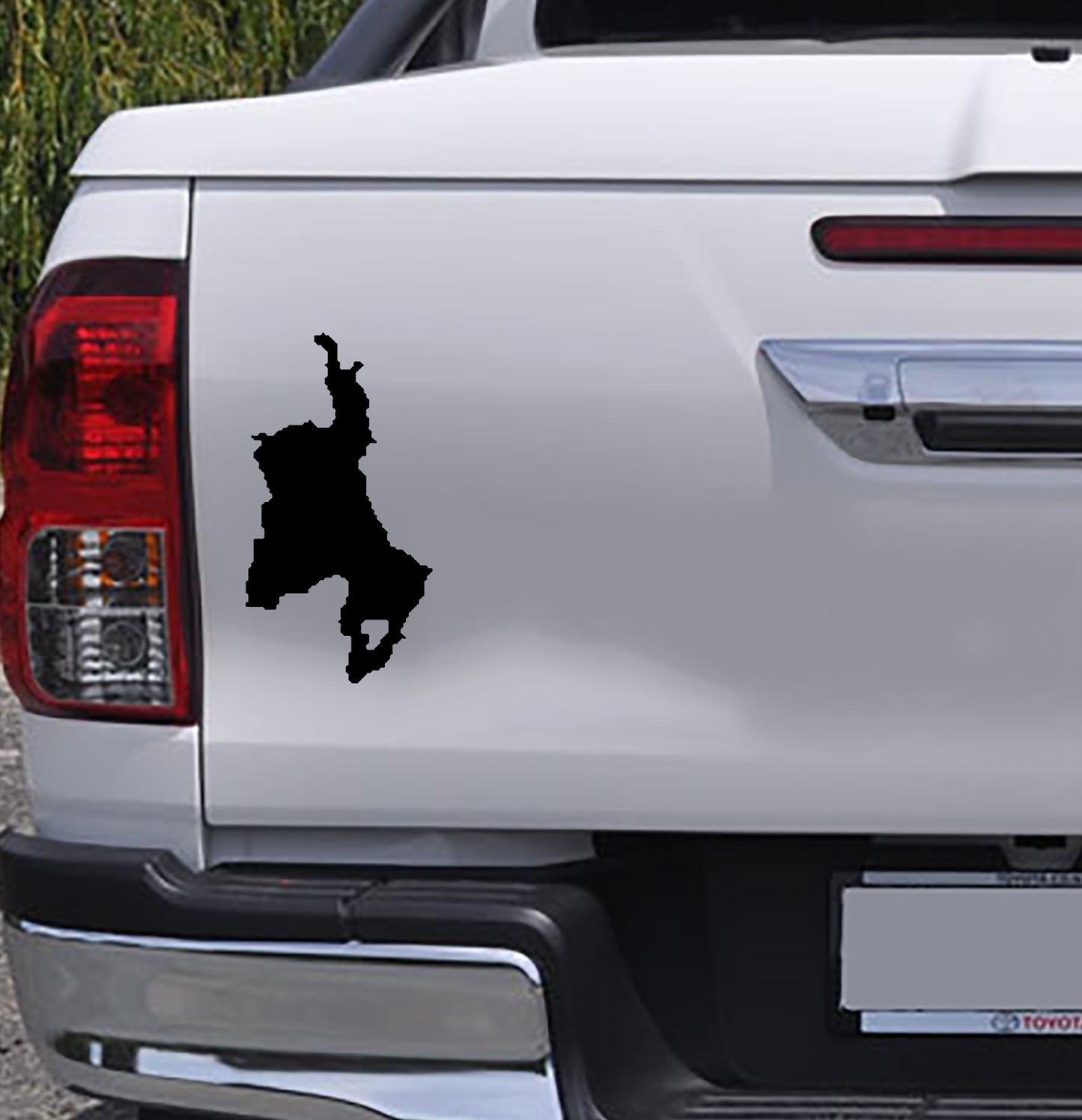 Waikato Map New Zealand Vinyl Decals Sticker