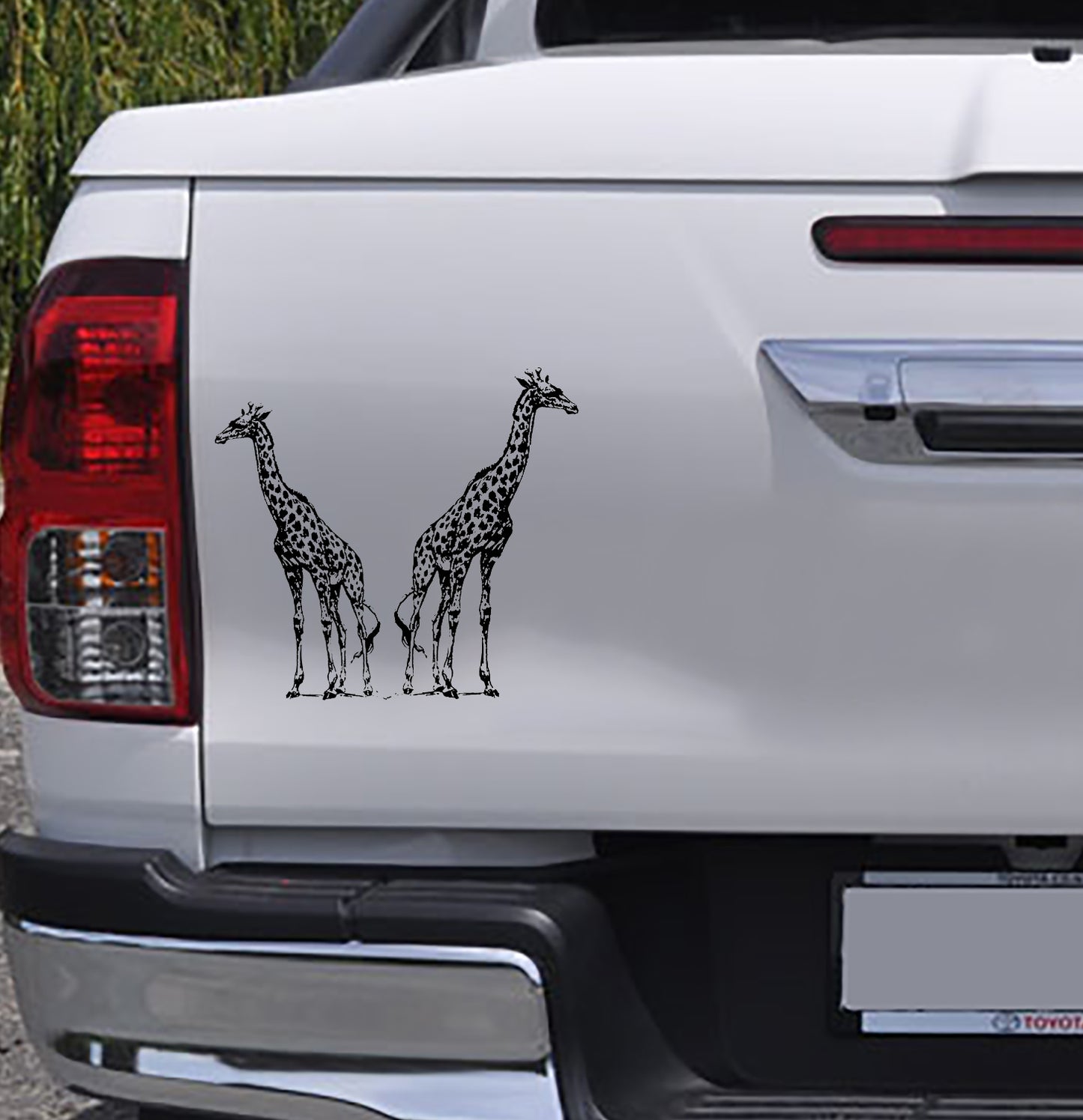 Giraffe Kameelperd #2 Vinyl Decal Sticker
