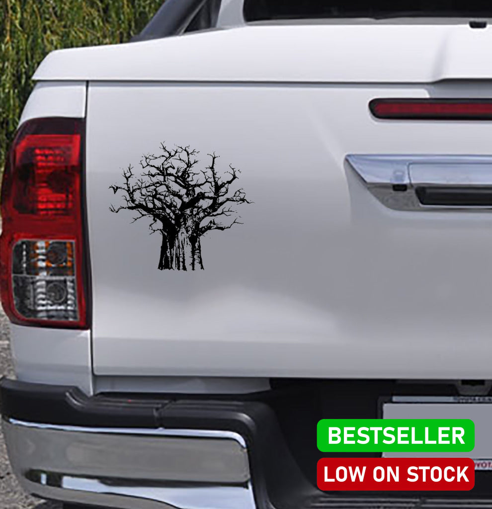 African Baobab Kremetart Tree #2 Vinyl Decal Sticker