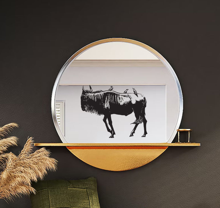 African Wildebeest Body Gnu Bakkie Car Vinyl Decal Sticker Art SA