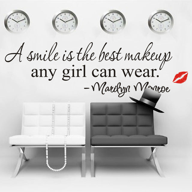 Art Words Quote Wall Sticker Family Quotes Wall Decal Home Decoration Bedroom Removable Vinyl Adesivo De Parede 12Style Choose