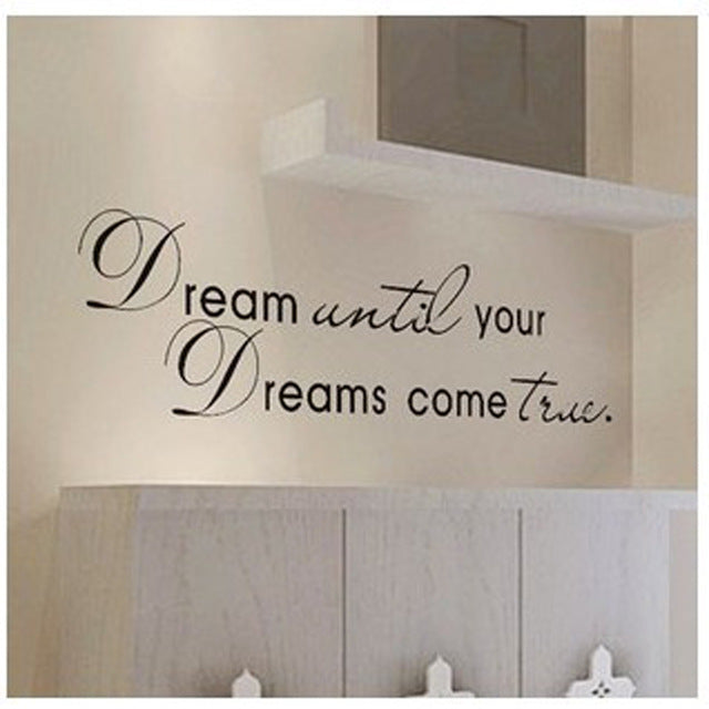 Art Words Quote Wall Sticker Family Quotes Wall Decal Home Decoration Bedroom Removable Vinyl Adesivo De Parede 12Style Choose