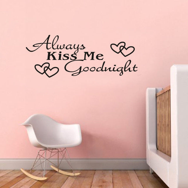 Art Words Quote Wall Sticker Family Quotes Wall Decal Home Decoration Bedroom Removable Vinyl Adesivo De Parede 12Style Choose