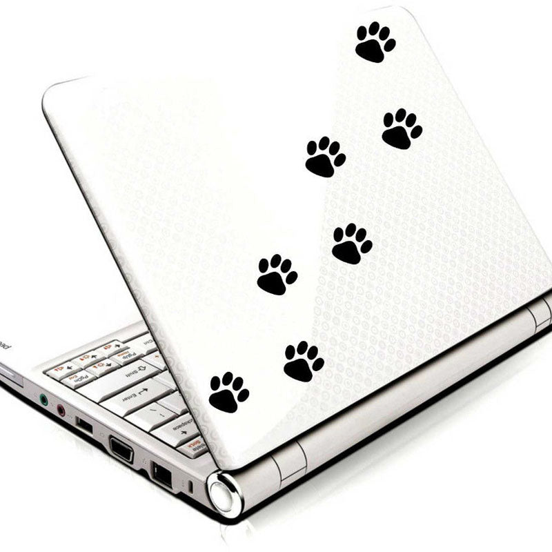10 Piece Dog Paw Prints Wall Stickers Art Decal Home Decor DIY Kids Bedroom Vinyl Decals Computer Decorative Sticker