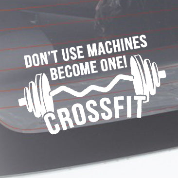 Car Styling Stickers CrossFit Car Stickers Vinyl Decal