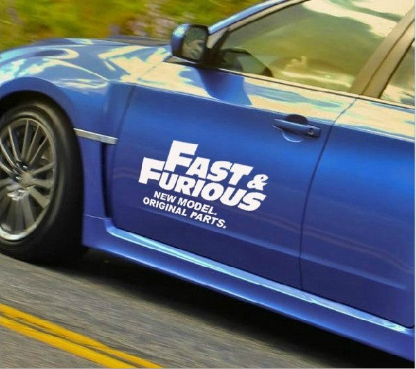 2018 New Arrival Car Stickers Fast & Furious High Quality Car Styling Personality Waterproof Car Sticker Vinyl Decal
