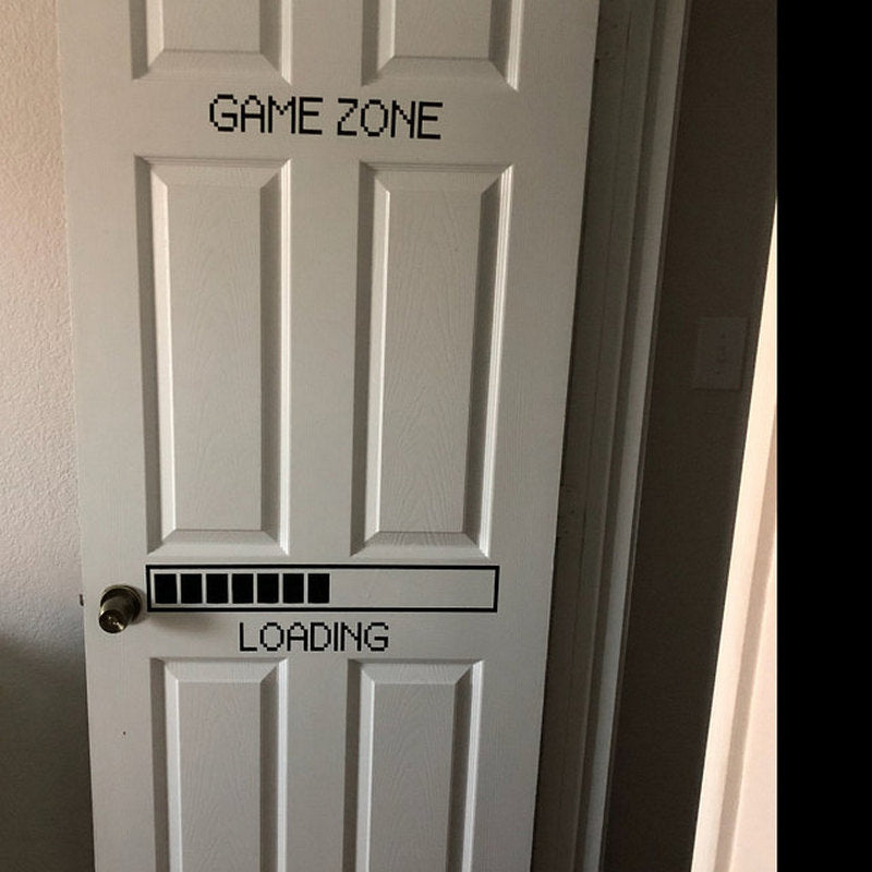 Game Zone Loading Gamer Computer Game Play Room Decoration Wall Vinyl Decal for Boys Room Decor Gauteng