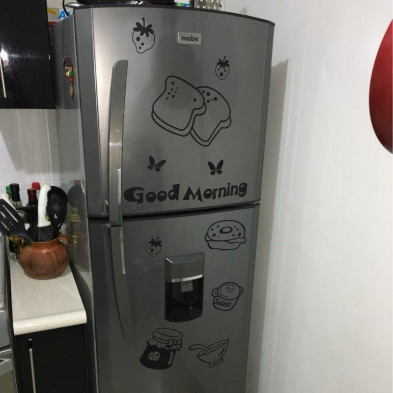 Large size 150 x 85cm fridge wall decals vinyl waterproof stickers kitchen wall decor decals Gauteng