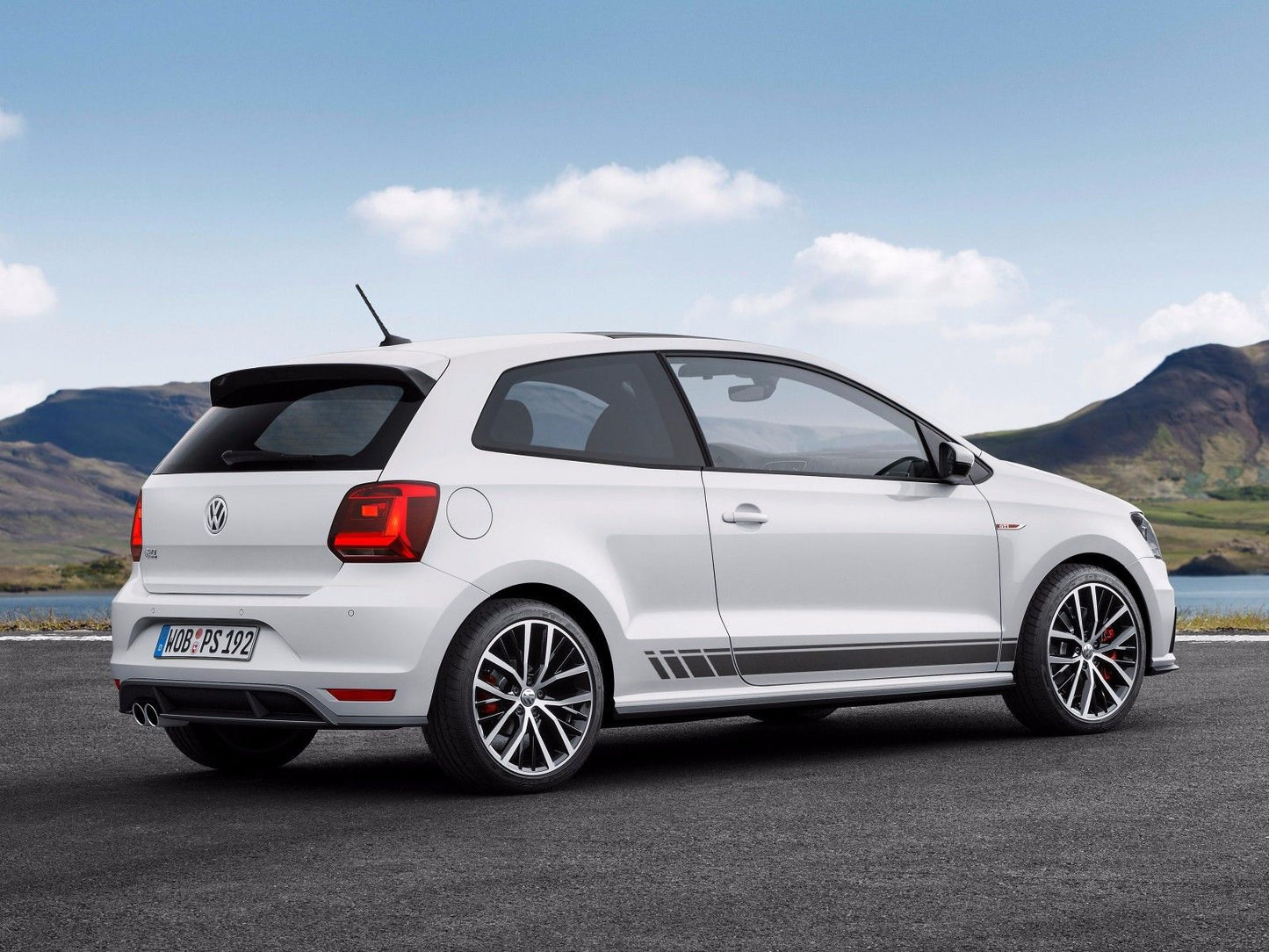 VW Volkswagen Polo Vivo Door Stripe Vinyl Decal Sticker Graphics Kit SA