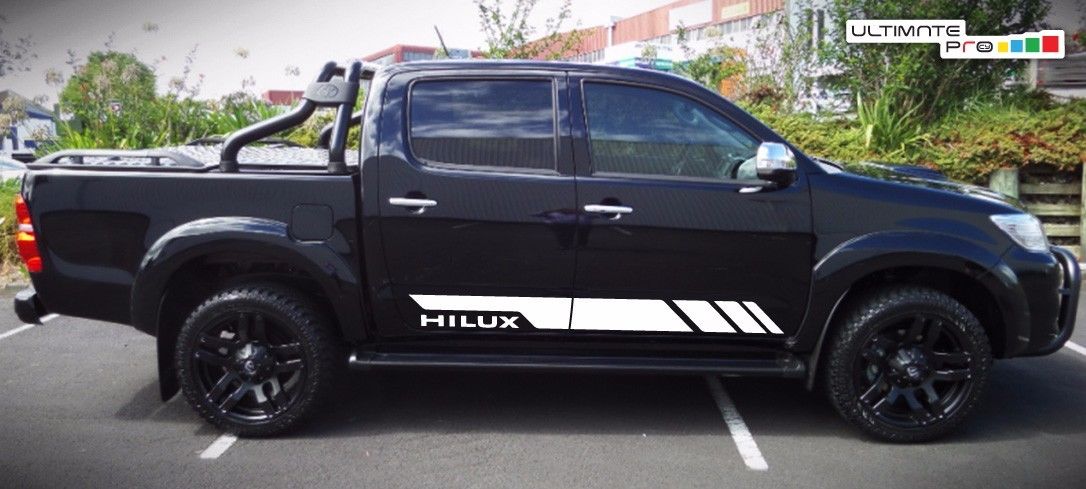 Toyota Door Vinyl Decals Stickers Set Gauteng Pretoria 1900mm-150mm