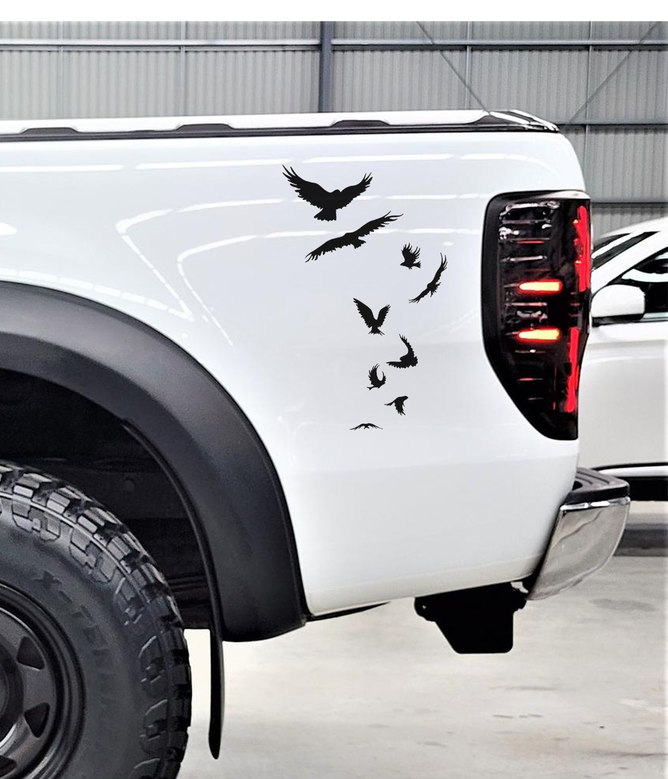 African Flying Birds Voëls Bakkie Car Wall Vinyl Decal Sticker Kuns SA