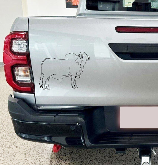 Brahman Bees Cattle Boer Bakkie Car Wall Vinyl Decal Sticker Art