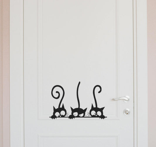 Cat Kitten Katjie Kat V18 Car Wall Decal Sticker Art South Africa