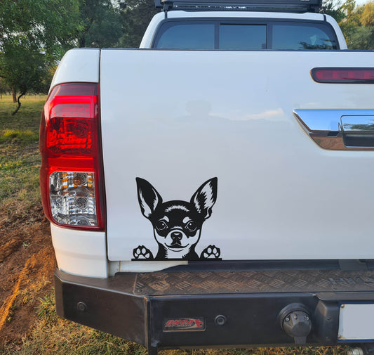 Chihuahua Dog Hond V1 Wall Decal Sticker Art South Africa