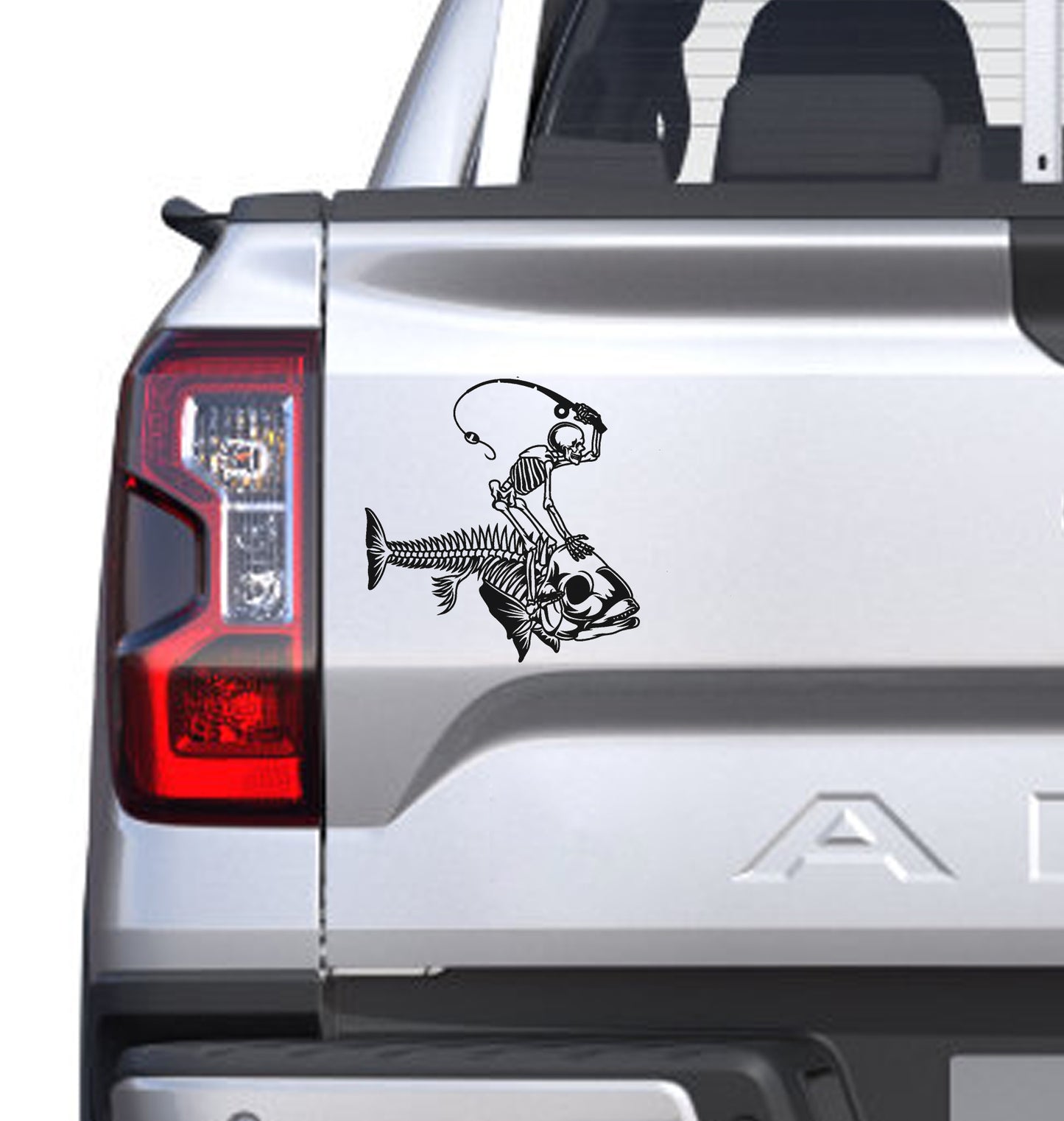 Fishing Visvang Boat Boot V9 Car Wall Decal Sticker Art South Africa