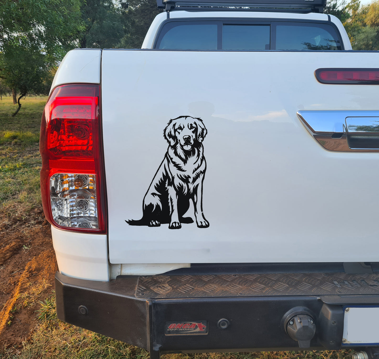 Golden Retriever Dog Hond V3 Wall Decal Sticker Art South Africa