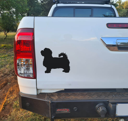 Maltese Dog Hond V3 Wall Decal Sticker Art South Africa