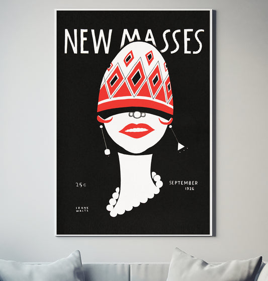 New Masses Vintage Retro Decor Poster Wall Art South Africa