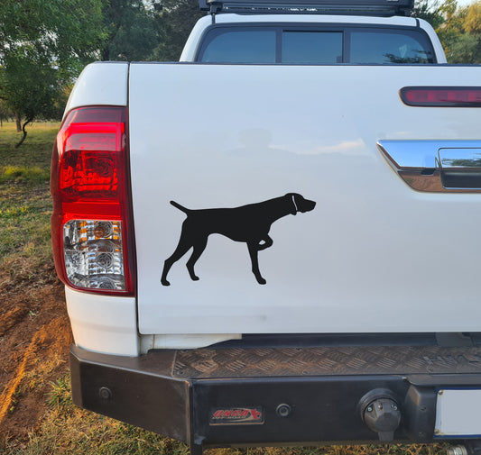 German Pointer Dog Hond V3 Wall Decal Sticker Art South Africa