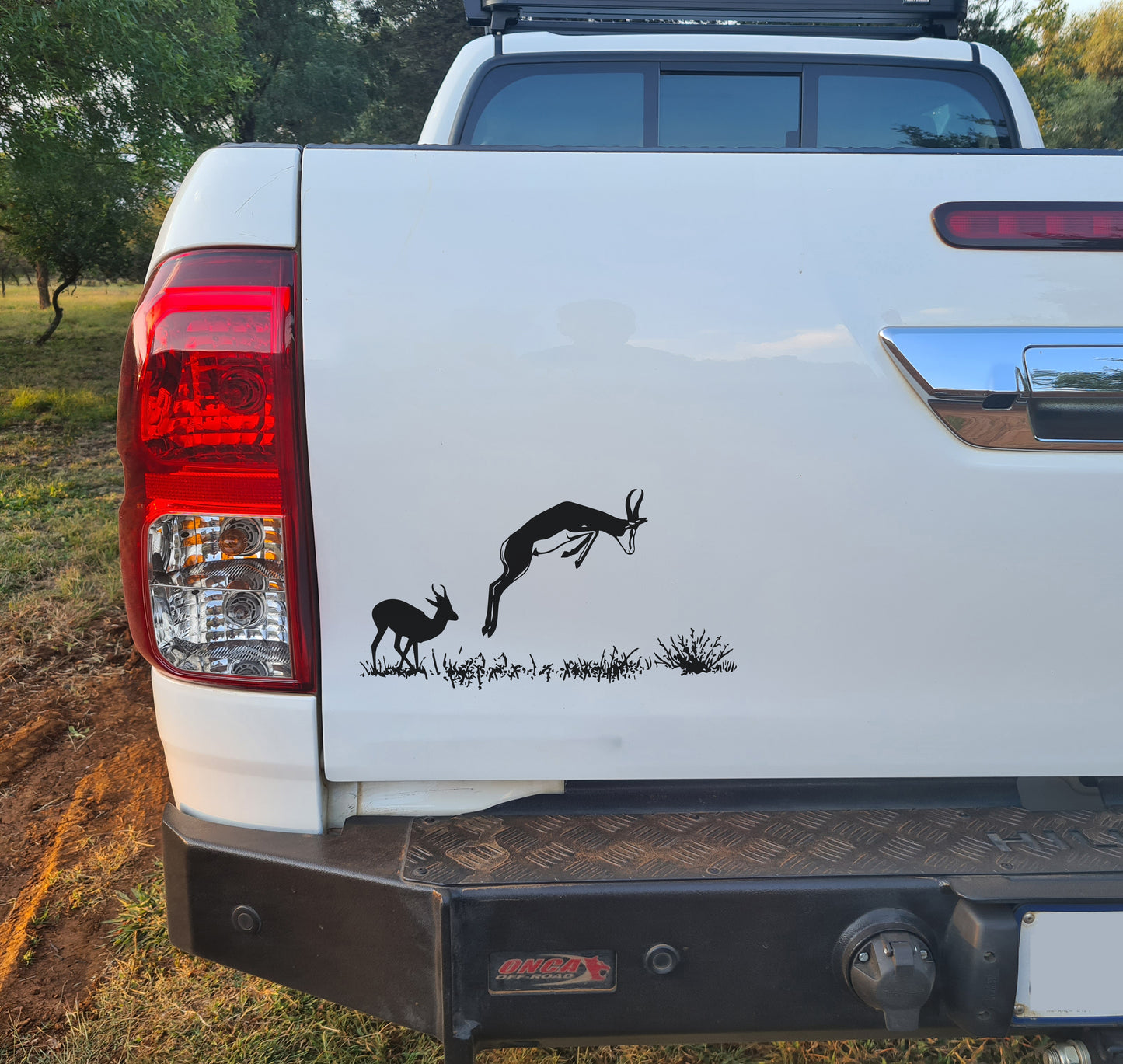 Springbok V3 Car Wall Decal Sticker Art South Africa