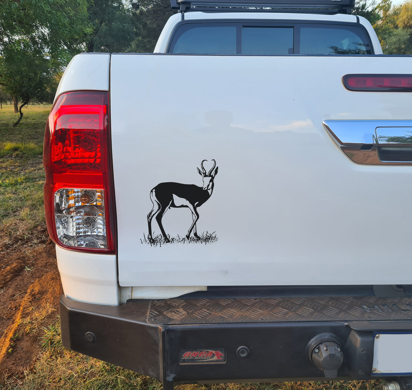 Springbok V2 Car Wall Decal Sticker Art South Africa