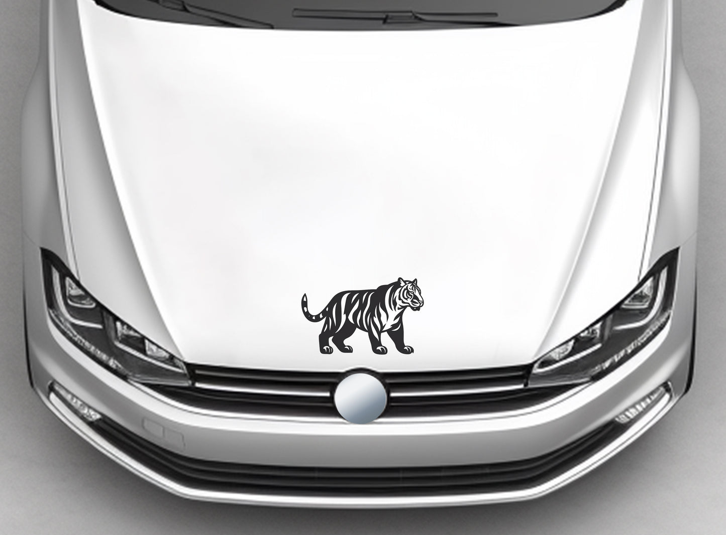 Tiger #10 VW Volkswagen Polo Vivo Accessories Decal Sticker