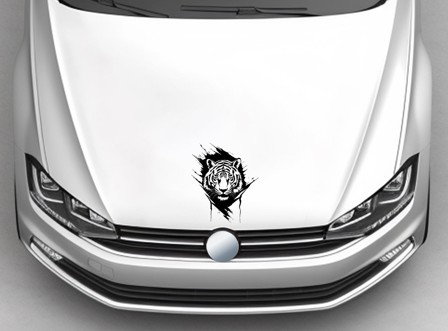Tiger #11 VW Volkswagen Polo Vivo Accessories Decal Sticker