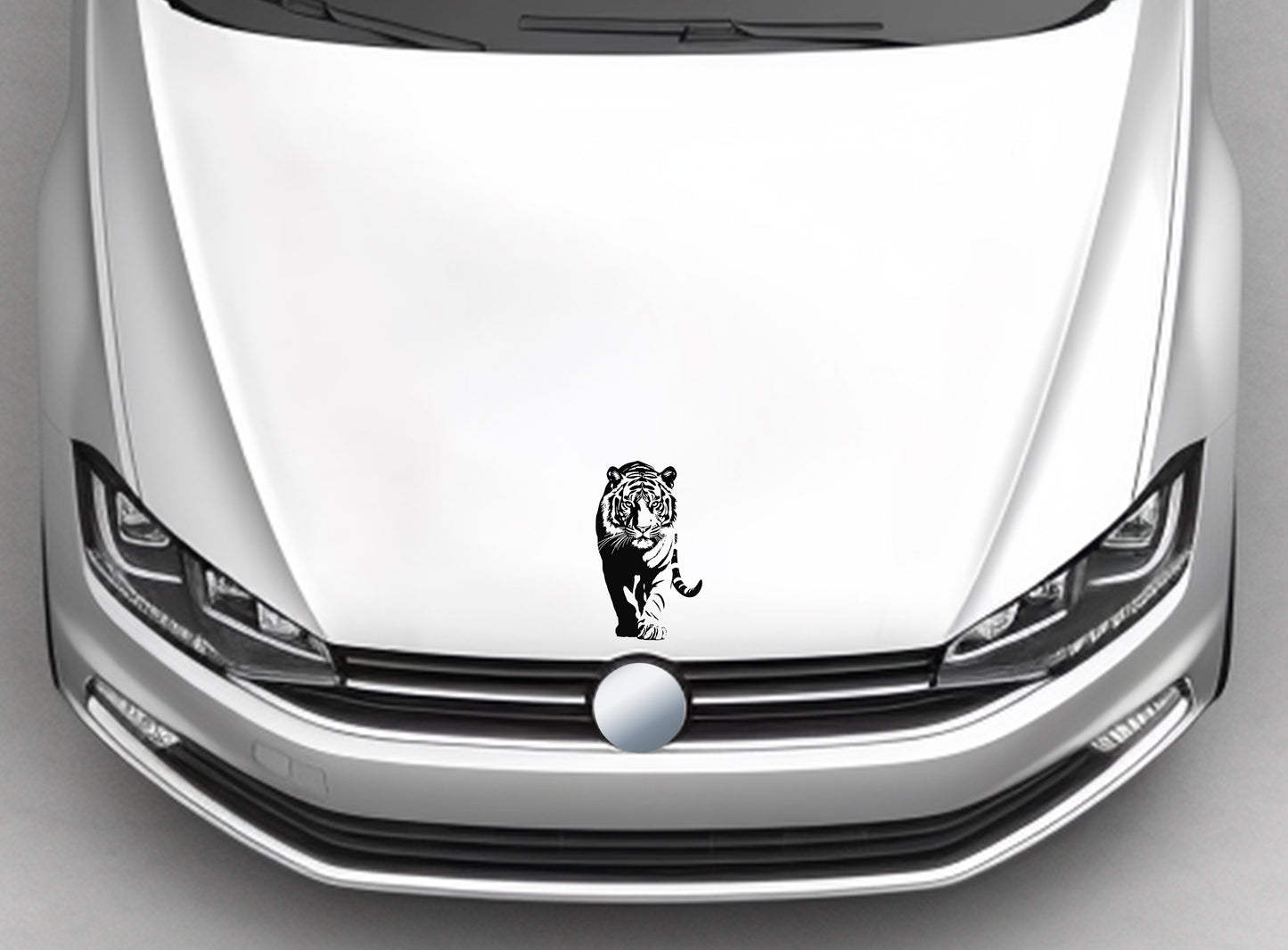 Tiger #12 VW Volkswagen Polo Vivo Accessories Decal Sticker