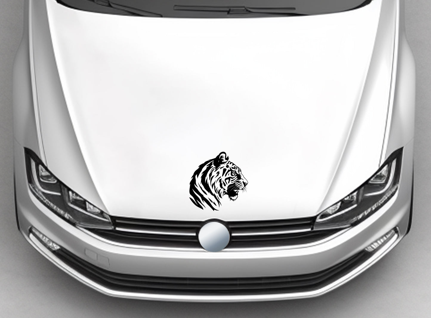 Tiger #17 VW Volkswagen Polo Vivo Accessories Decal Sticker