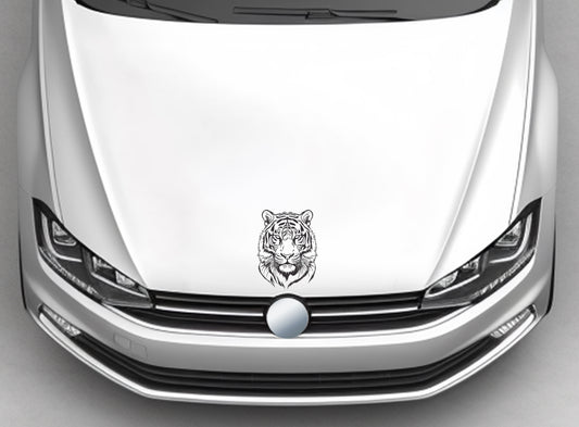 Tiger #18 VW Volkswagen Polo Vivo Accessories Decal Sticker