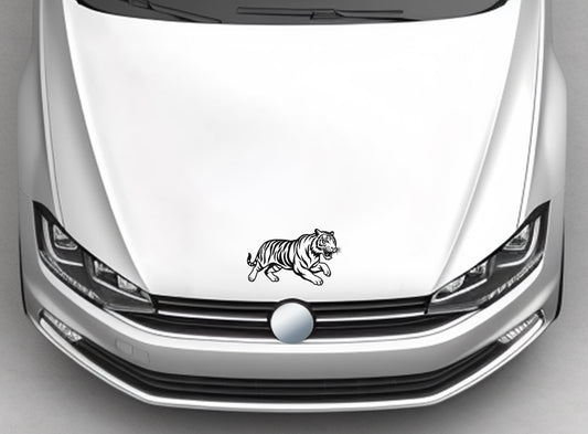 Tiger #8 VW Volkswagen Polo Vivo Accessories Decal Sticker