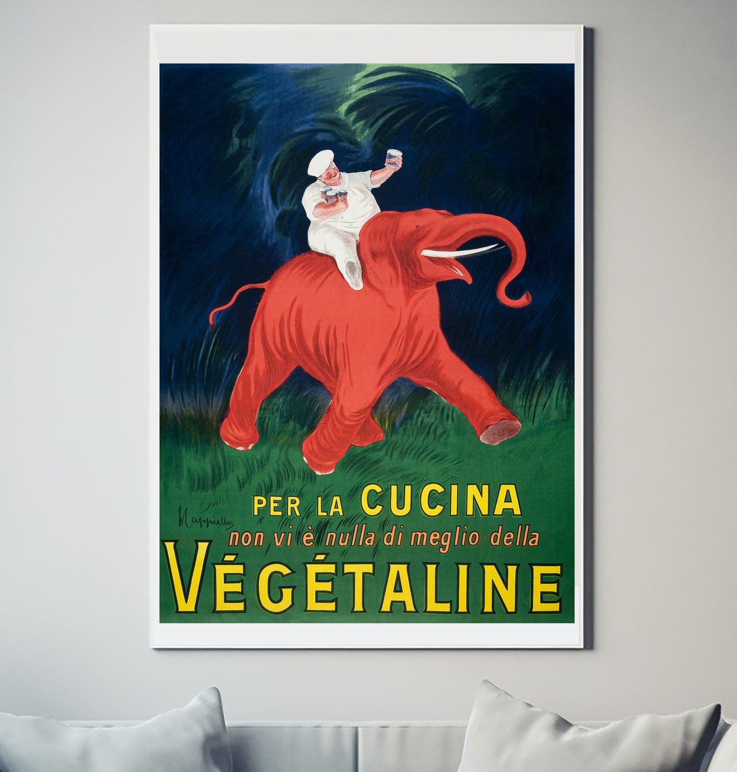 Vegetaline (1910) Vintage Retro Decor Poster Wall Art South Africa