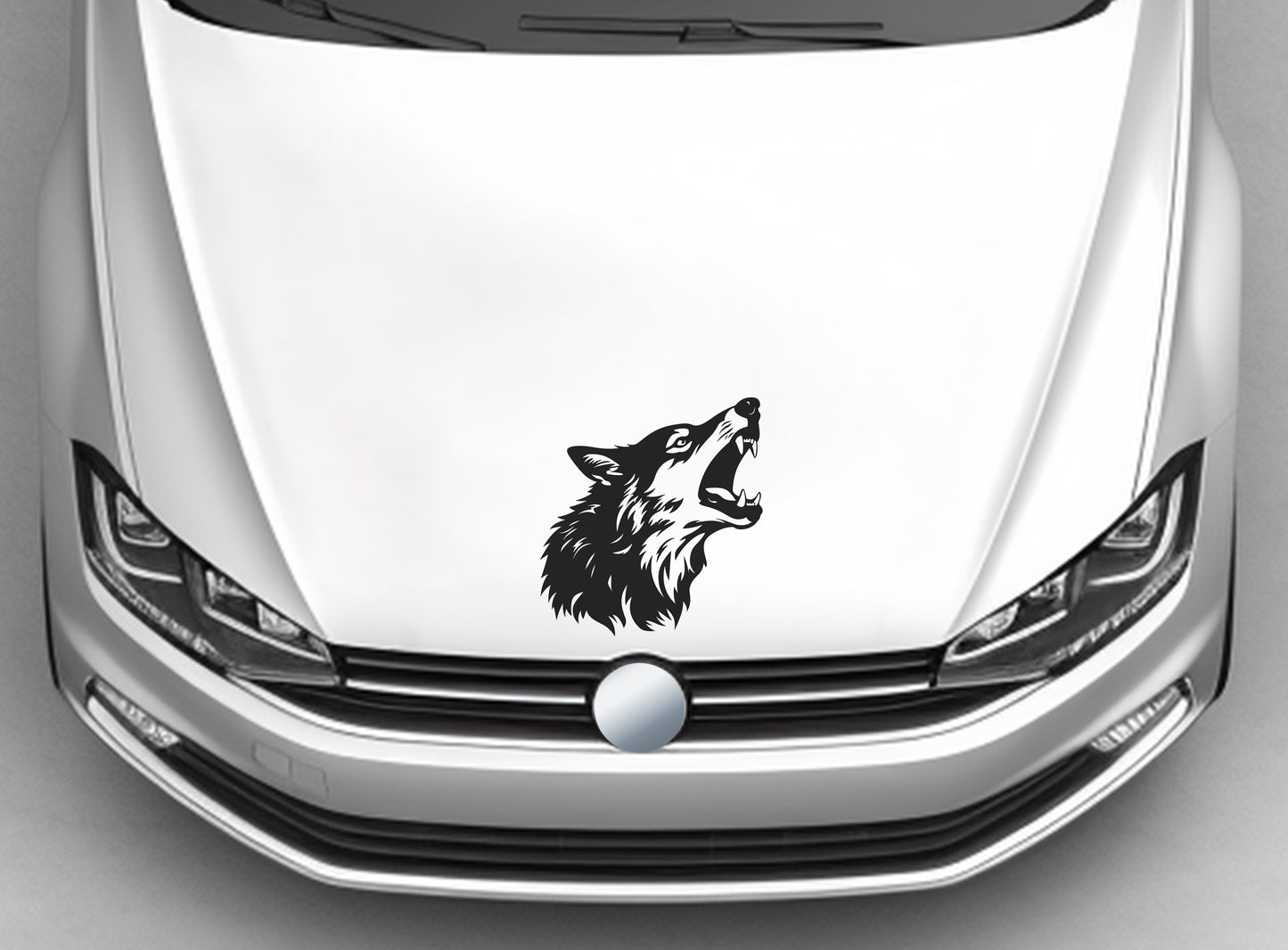 Wolf VW Volkswagen Polo Vivo Accessories Decal Sticker
