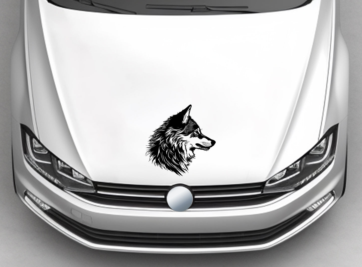 Wolf #10 VW Volkswagen Polo Vivo Accessories Decal Sticker