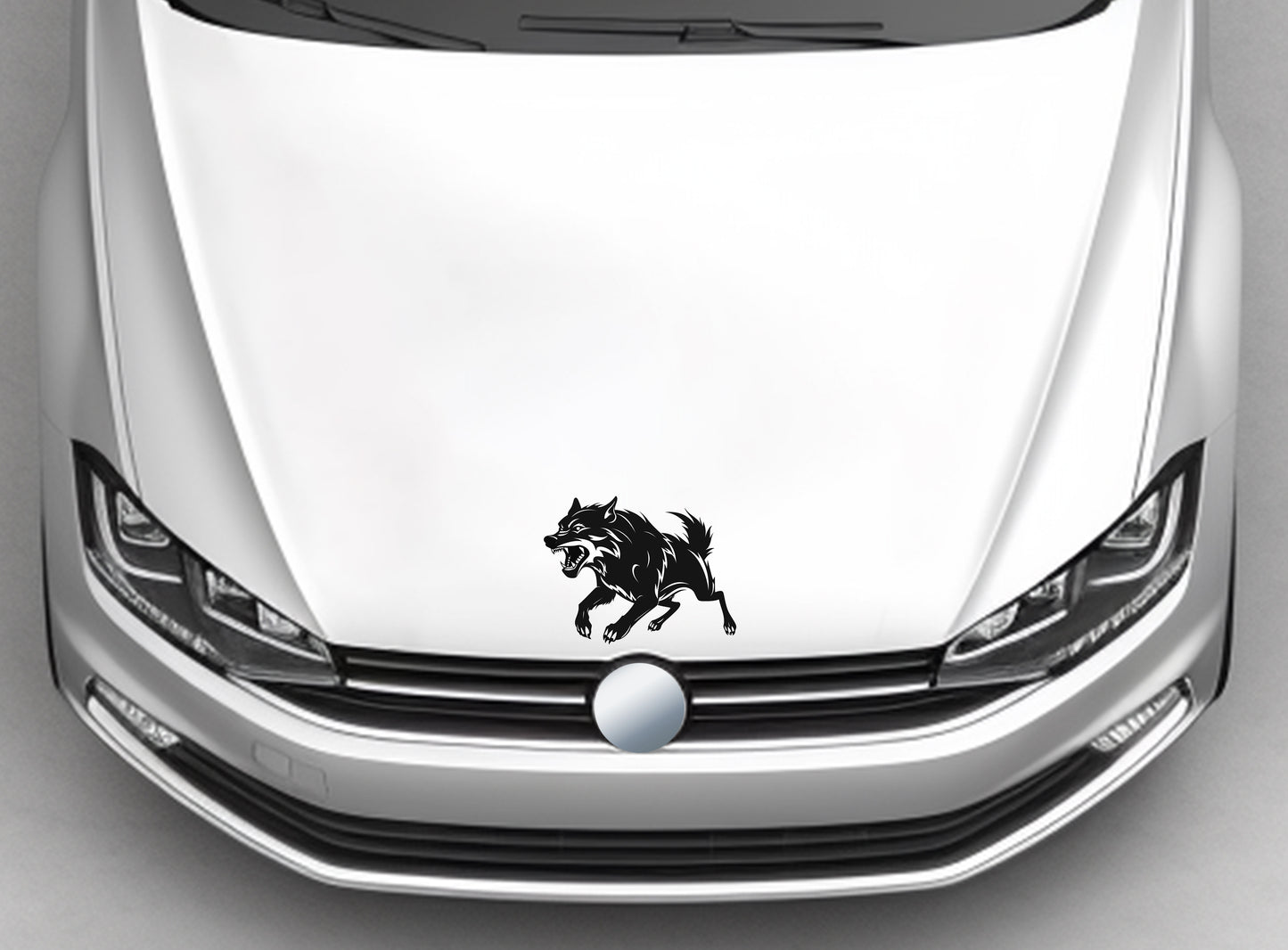 Wolf #11 VW Volkswagen Polo Vivo Accessories Decal Sticker