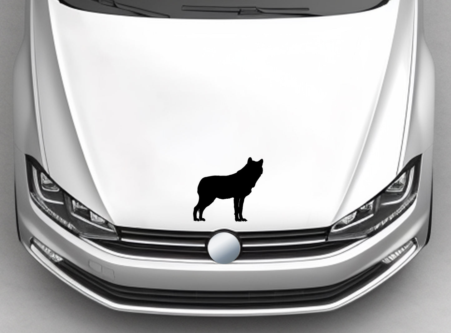 Wolf #13 VW Volkswagen Polo Vivo Accessories Decal Sticker