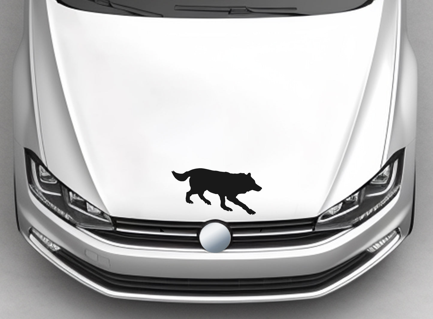 Wolf #14 VW Volkswagen Polo Vivo Accessories Decal Sticker